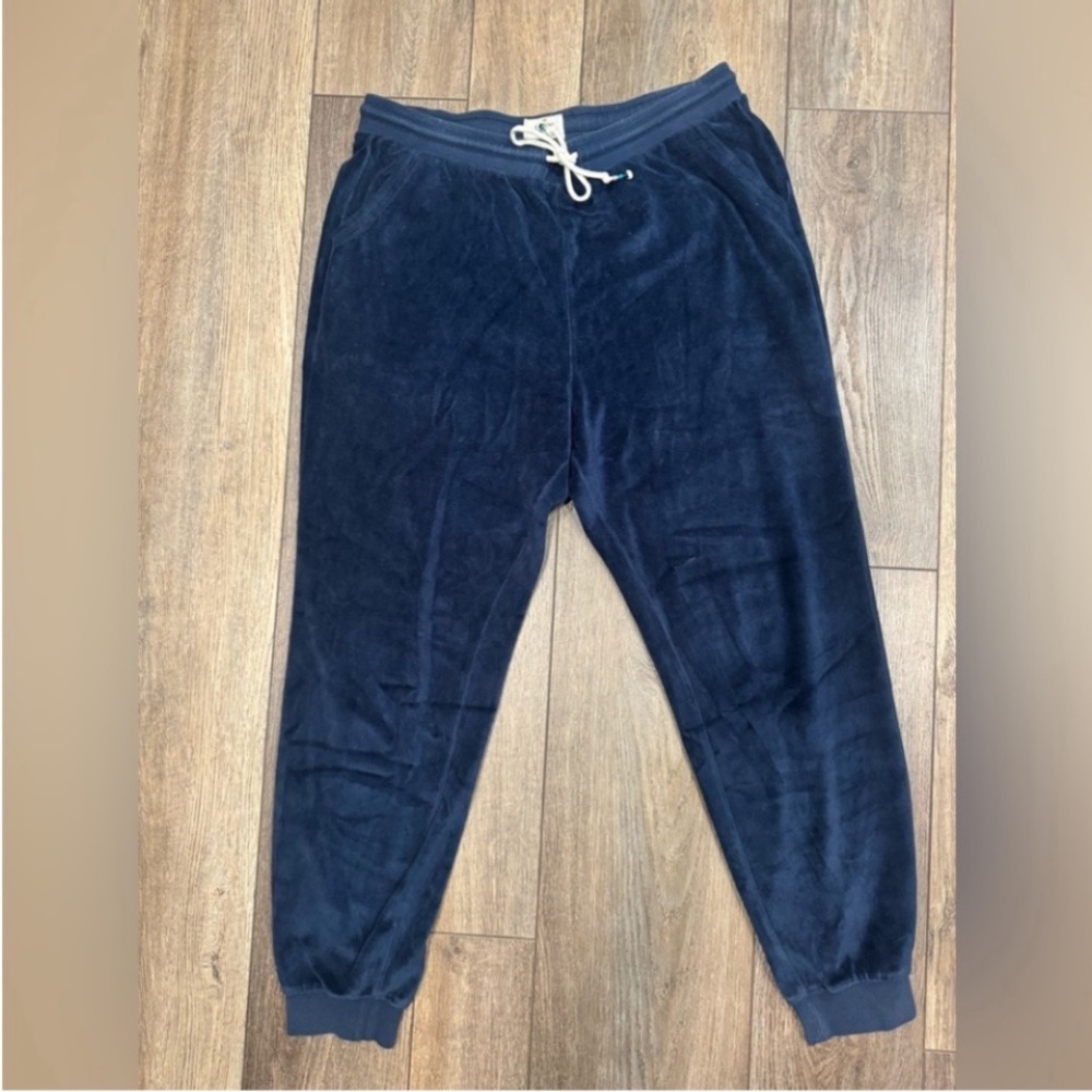 Marine Layer Dark Navy Plush Jogger Pants